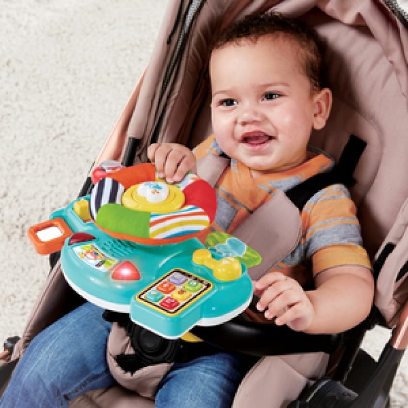 Volant Baby Pilote, vtech baby vtech baby multicolore vtech — vue 3 sur 5