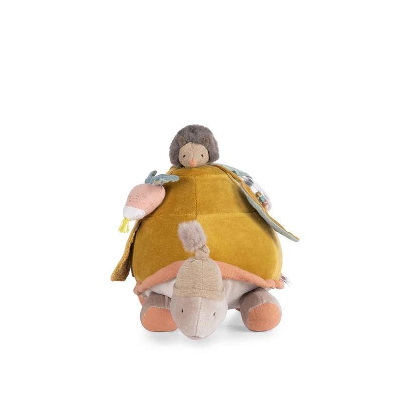 Grande Tortue d'Activites, trois petits lapins multicolore 38x0x20xcm p-e-a-h — vue 1 sur 5