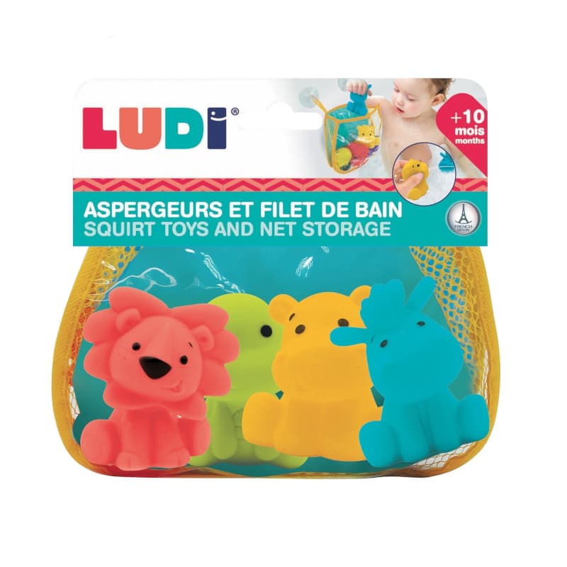 Aspergeurs de Bain en Filet, multicolore ludi — vue 1 sur 4