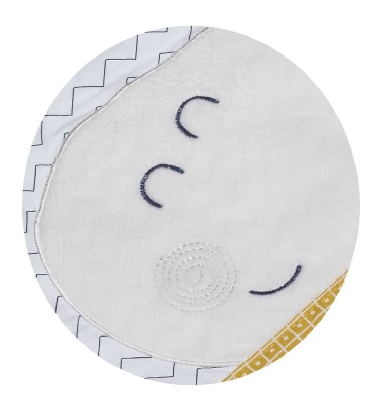 Cape de Bain Plus Gant, hello textile sauthon baby deco 75 x 75 x 1 — vue 2 sur 3