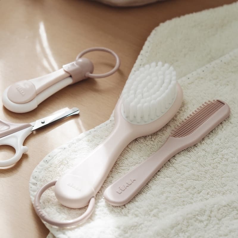 Set Accessoires Toilette - Old Pink, rose — vue 1 sur 5