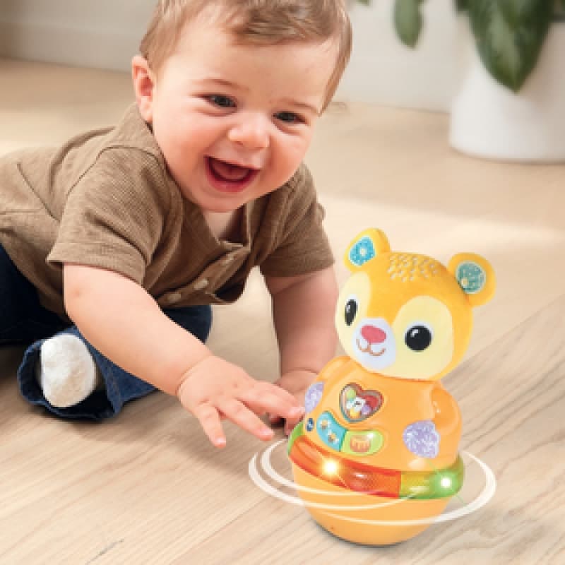 Bonbon, Mon Ourson Culbuto, vtech baby vtech baby multicolore vtech — vue 3 sur 5