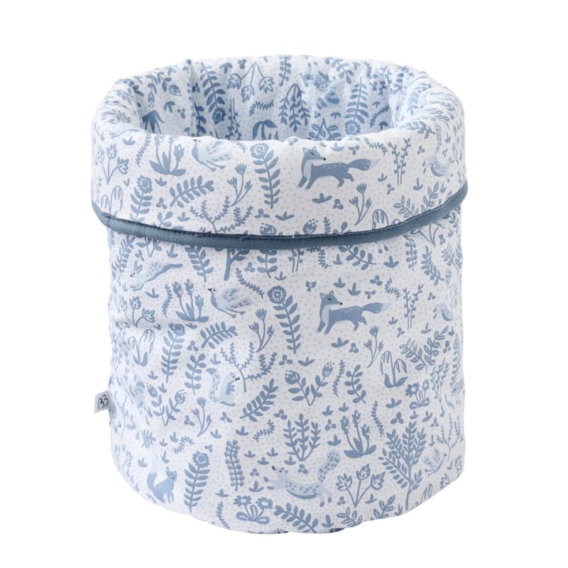 Set de Corbeilles, blanc bleu foret enchantee bb&co per — vue 1 sur 5
