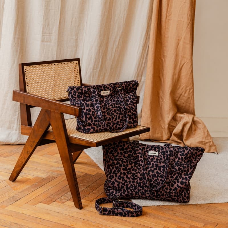 Sac Madrid Xxl, leopard beaba — vue 5 sur 5
