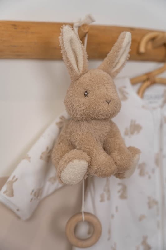 Boite a Musique, blanc beige 0m+ baby bunny little dutch 05-24 — vue 3 sur 9