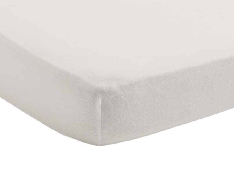 Drap-housse Jersey, blanc 40x80cm poyet motte fee moi dormir 2026 — vue 1 sur 2