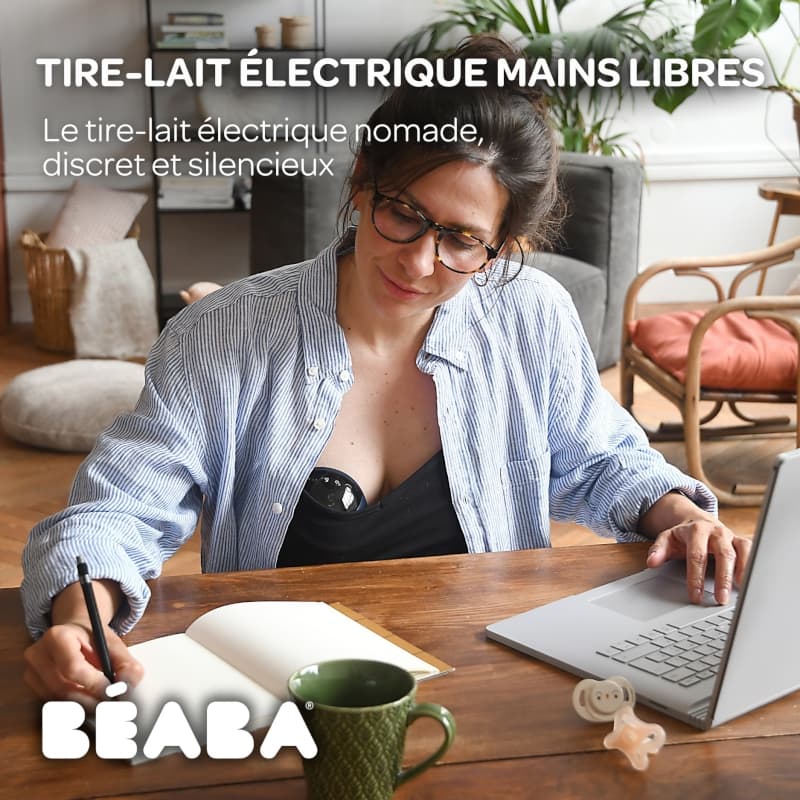 Tire-lait Electrique Mains Libre, night blue beaba — vue 2 sur 5