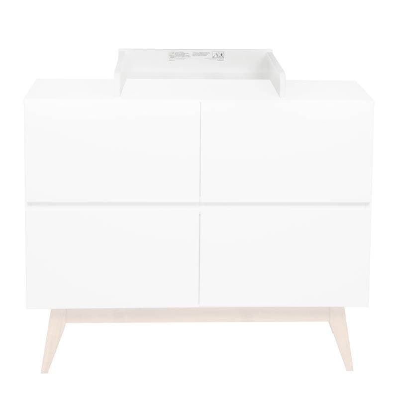 Plan a Langer Trendy Blanc, trendy quax blanc 55x66x7h — vue 2 sur 2