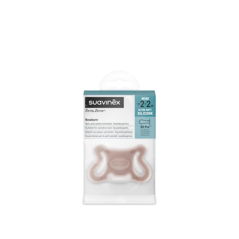 Sucette S Ch, caramel 2m zero zero suavinex — vue 3 sur 5