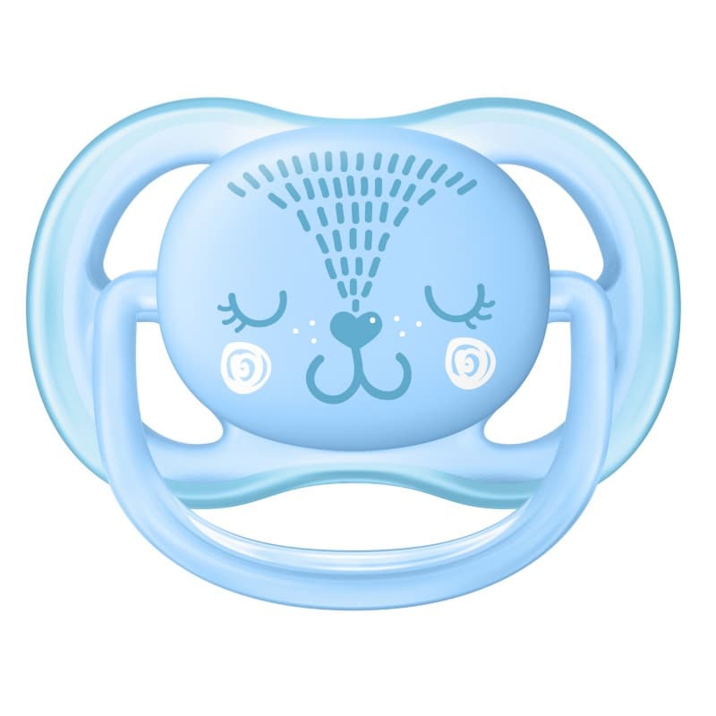2 - Sucettes Ultra Aerees - 0/6 Mois - Bleu - Decor Etoile — vue 1 sur 4