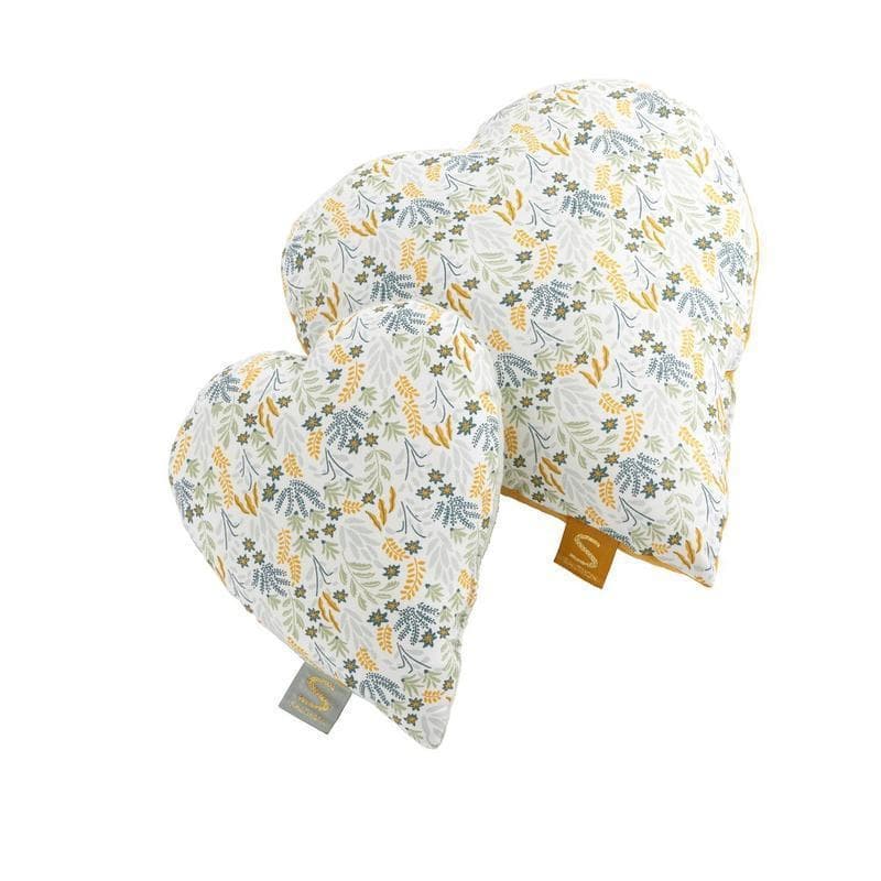 Coussin Deco Jaune Topaze Promenons Nous, promenons nous deco — vue 4 sur 4