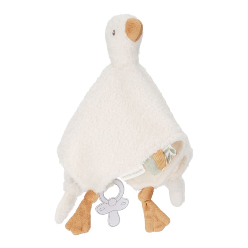 Doudou Carre Oie, newborn natural little dutch 25/04 — vue 3 sur 6
