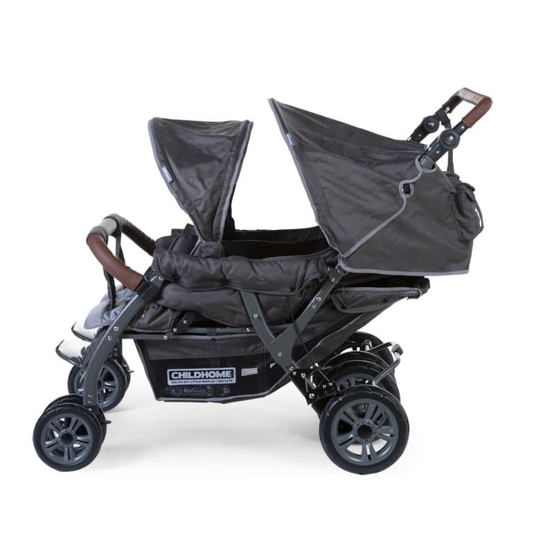 Quadruple Poussette, anthracite