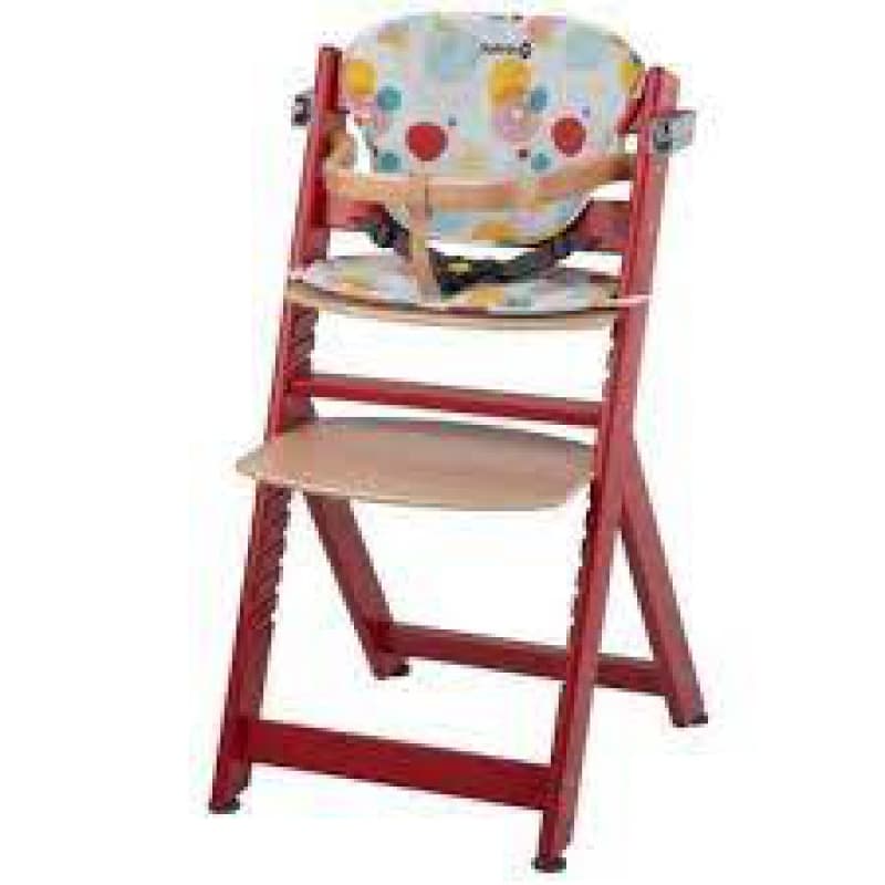Chaise Haute Timba + Coussin Isla Bonita, safety first