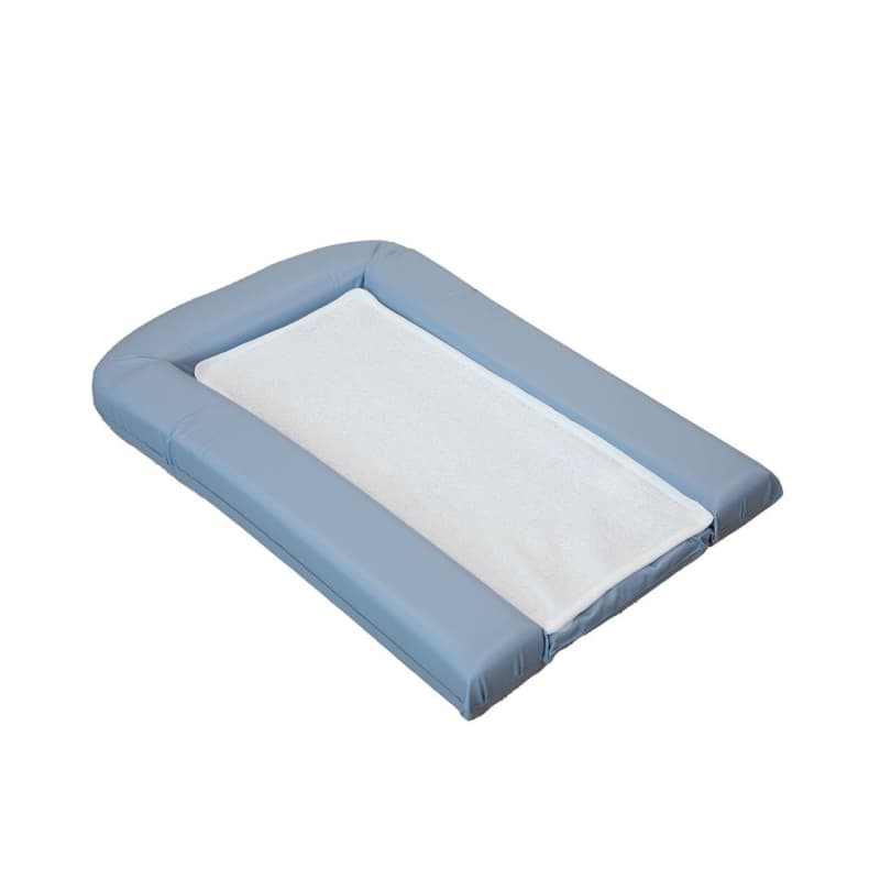 Matelas a Langer Pvc avec 2 Eponges Amovibles/confort 42x70 Cm Bleuet — vue 1 sur 3
