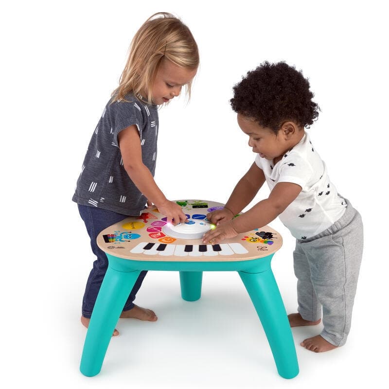 Table Musicale Magic Touch, eveil musical hape bois et multi 67,6 x 19,8 x 5,8 e-2023 — vue 4 sur 5