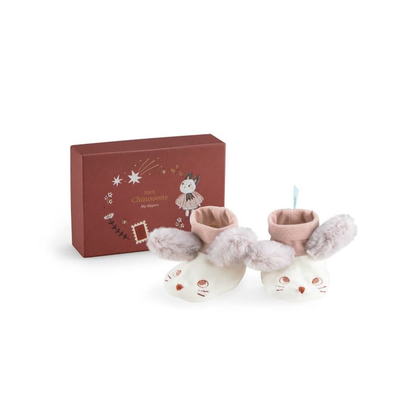 Chaussons Souris Apres la Pluie, aprã¨s la pluie moulin roty blanc 11x0x0xcm p-23 e-23 a-23 h-23 — vue 2 sur 3