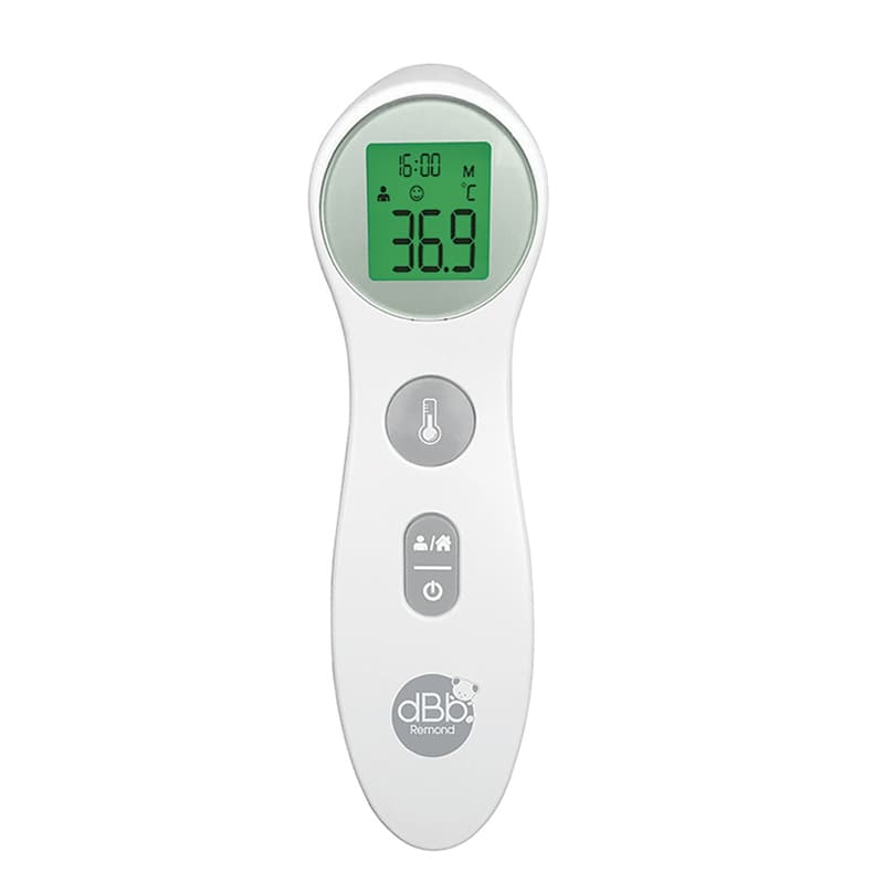 Thermometre Infrarouge sans Contact, prévention blanc/gris — vue 1 sur 4