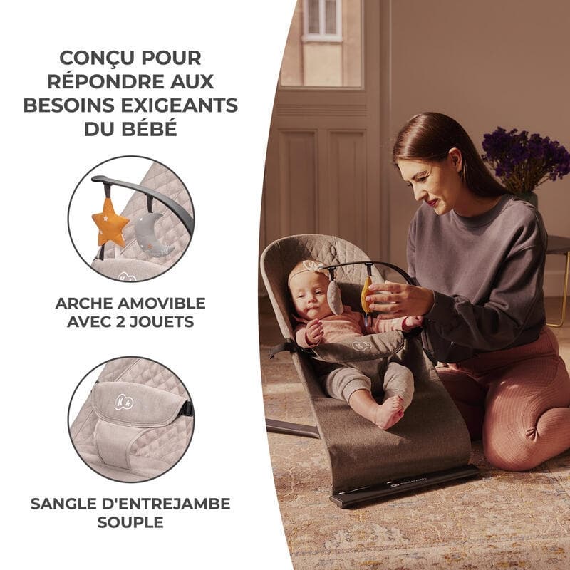 Mimi Transat, beige kinderkraft — vue 3 sur 4