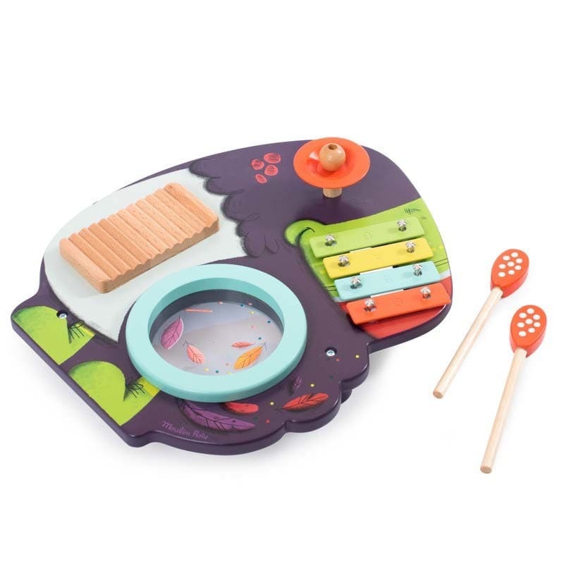 Toucan Multi-activites Musicales Dans la Jungle, dans la jungle moulin roty multicolore 0x26,5x31 a-h-2021