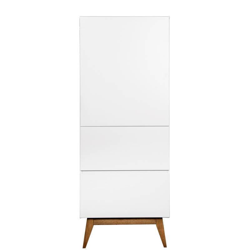 Armoire 1 Porte Trendy Blanc, trendy quax blanc 66x52x170h — vue 2 sur 4