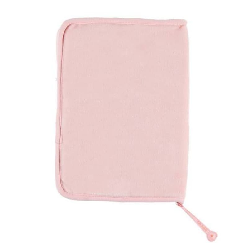 Protege Carnet de Sante Rose Moris Sacha, rose clair permanent — vue 3 sur 4