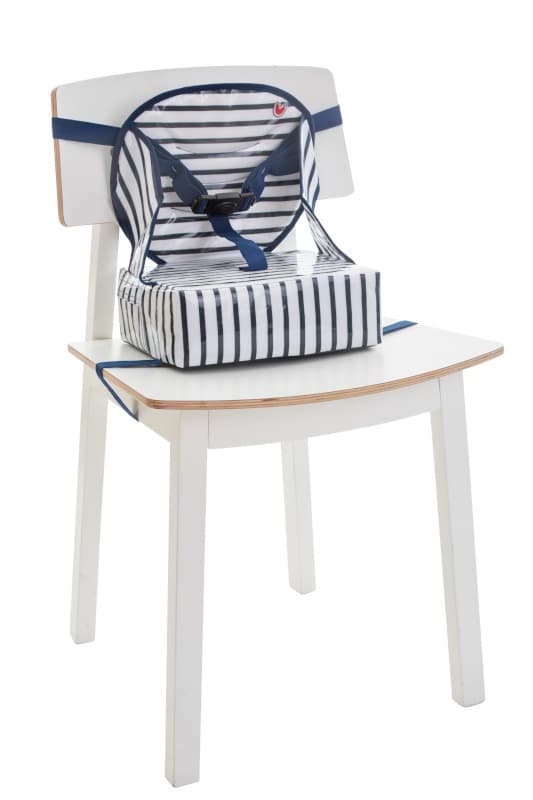 Rehausseur Easy Up Raye Bleu, babytolove bleu — vue 1 sur 4