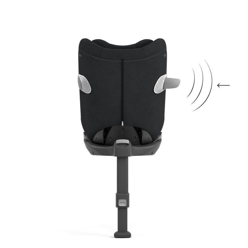 Sirona T I-size Tissu Plus - Sepia Black | Cybex, cybex platinum cybex noir 71x43x67 cm — vue 4 sur 6