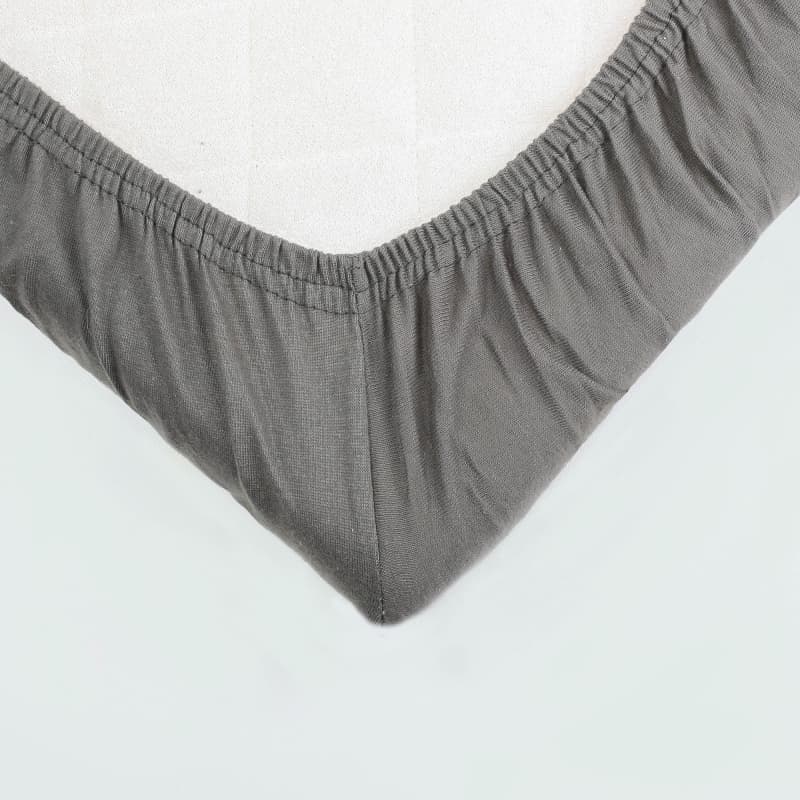 Drap Housse Chataigne, langes et draps brun — vue 2 sur 3