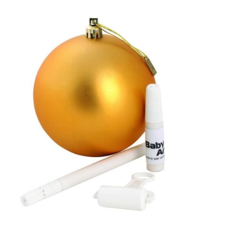 My Christmas Fairy Or - Boule de Noel, â dã©coration,souvenirs bã©bã© baby art or 11,00x11,00x11,00 — vue 1 sur 2