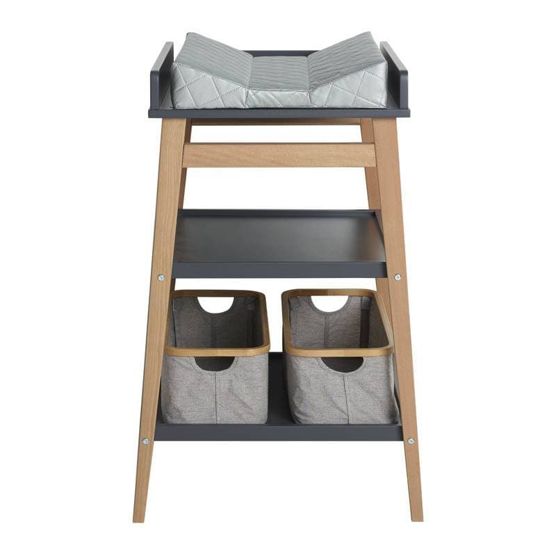 Table a Langer Hip Moonshadow Naturel, hip quax gris fonçé/bois 63x74x98h — vue 2 sur 5