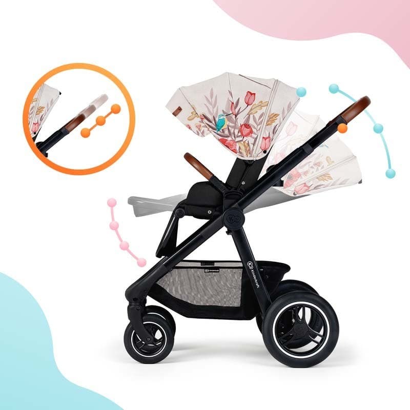 Poussette Kinderkraft Everyday 2 en 1 Bird — vue 4 sur 5
