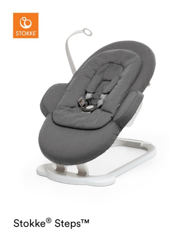 Steps Bouncer Wh Chas Dpgr Tex, stokke deep grey