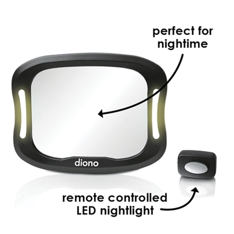 Miroir Easy View Xxl, diono black — vue 4 sur 5