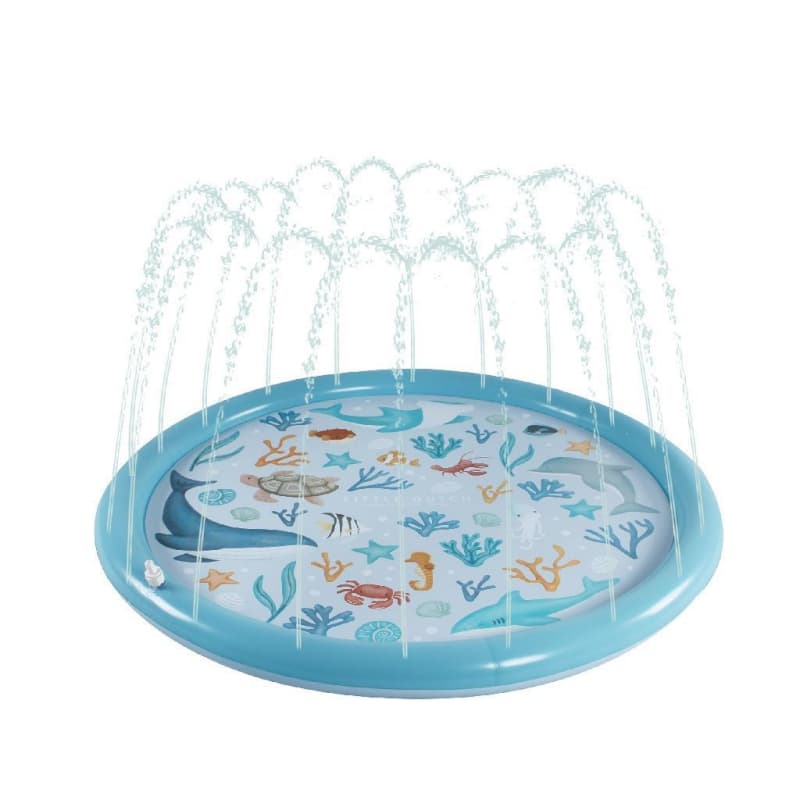 Tapis Eau, bleu 150cm ocean dreams blue little dutch 05-24 — vue 2 sur 4
