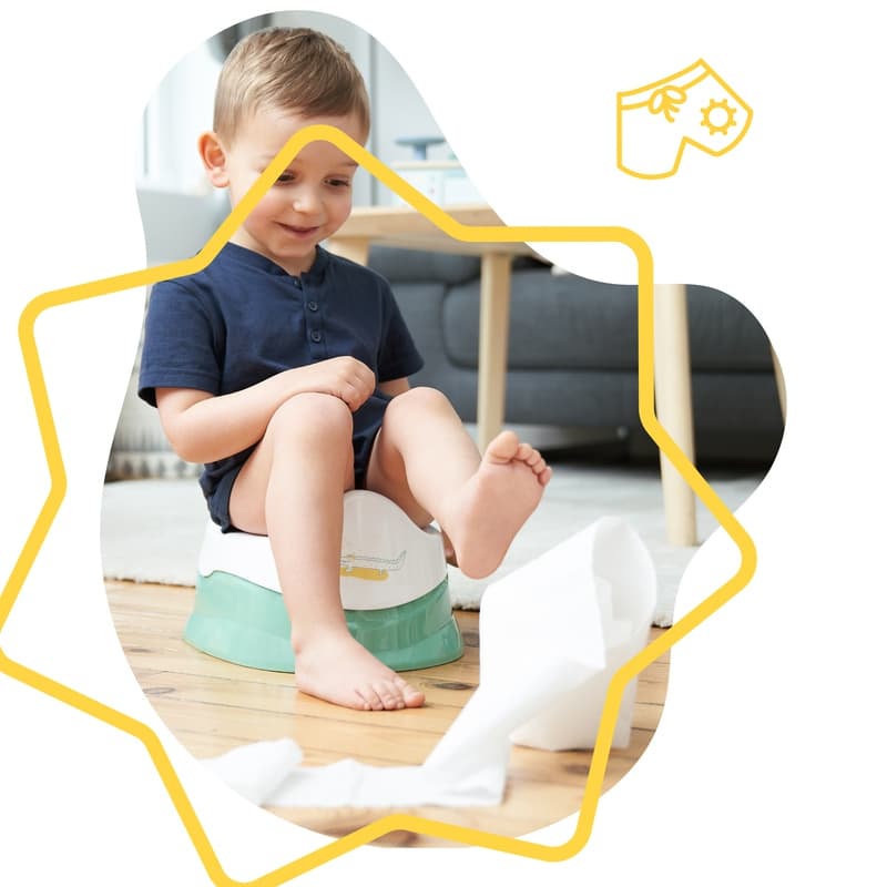Pot d'Apprentissage avec Cuvette Amovible, hygiene badabulle — vue 5 sur 5