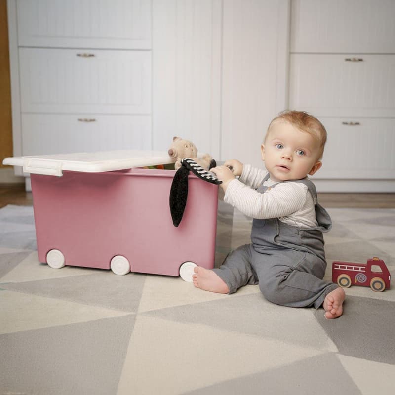 Coffre de Rangement Playbox - Maxi, rose 42l thermobaby 25/07 — vue 3 sur 5