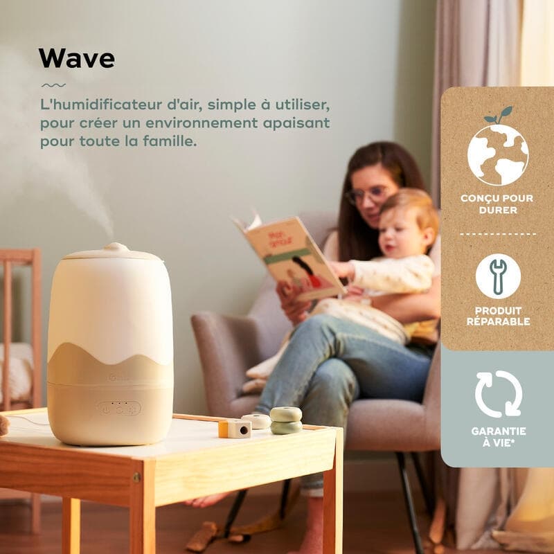 Humidificateur Wave, babymoov 25/01 — vue 2 sur 4