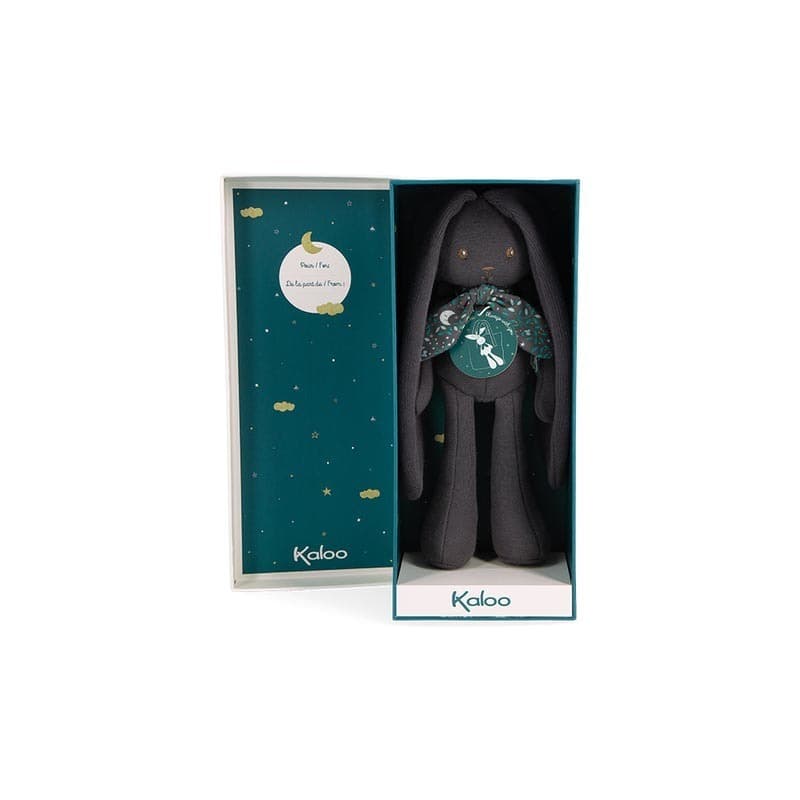 Pantin Lapin Gris Violine Small, lapinoo kaloo 2024 — vue 3 sur 5