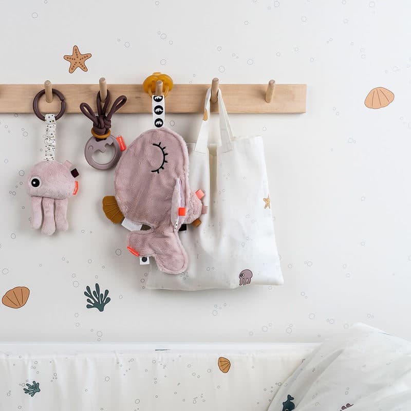 Doudou Attache-sucette Wally, wally rose news feb 2021 — vue 3 sur 4