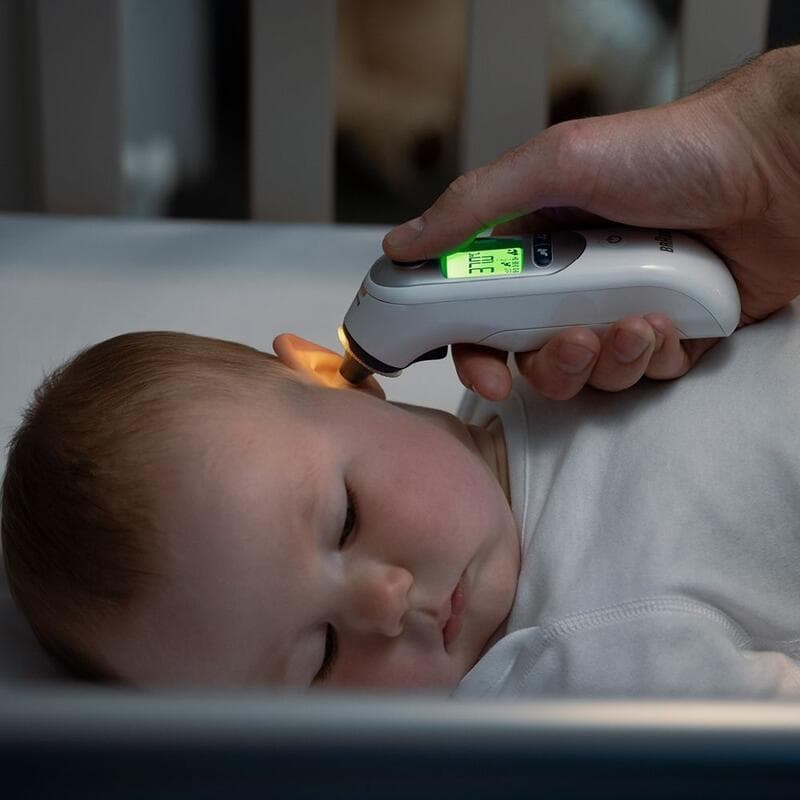 Thermoscan7+ Age Precision et Mode Nuit, blanc braun 2022 — vue 3 sur 3