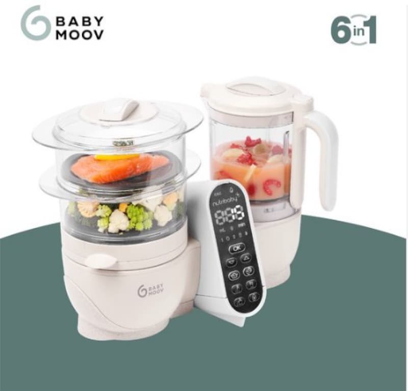 Nutribaby(+) Mineral Beige, repas babymoov beige 39.5 x 25 31.5 — vue 2 sur 2