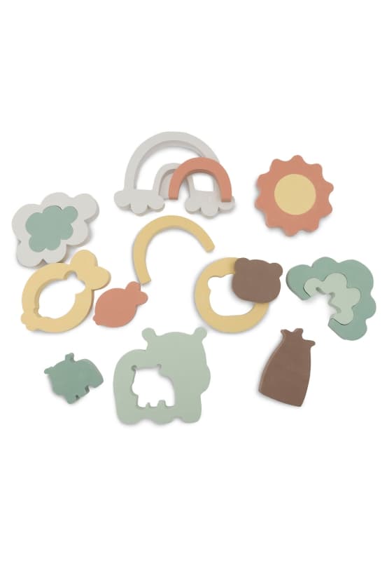 Puzzle de Bain, multicolore kangaroots jollein — vue 3 sur 4