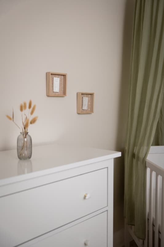 Boite Empreinte - Jolis Coeurs, blanc bois petit artichaut — vue 4 sur 5