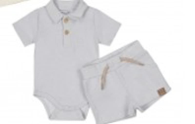 Body+short Bleu 9m