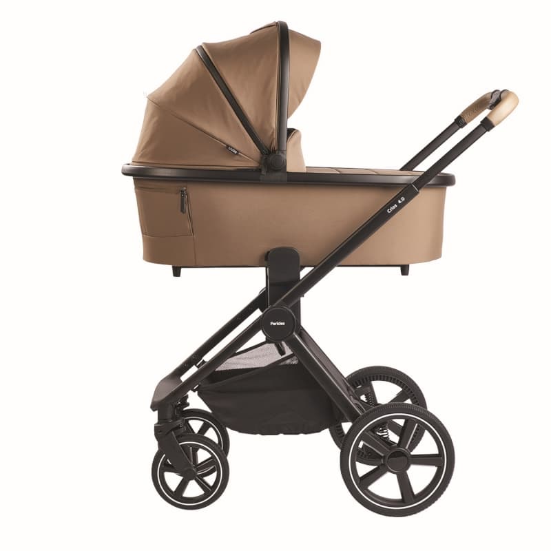 Nacelle Crios 4.0 Taupe, roulant pericles taupe — vue 4 sur 5
