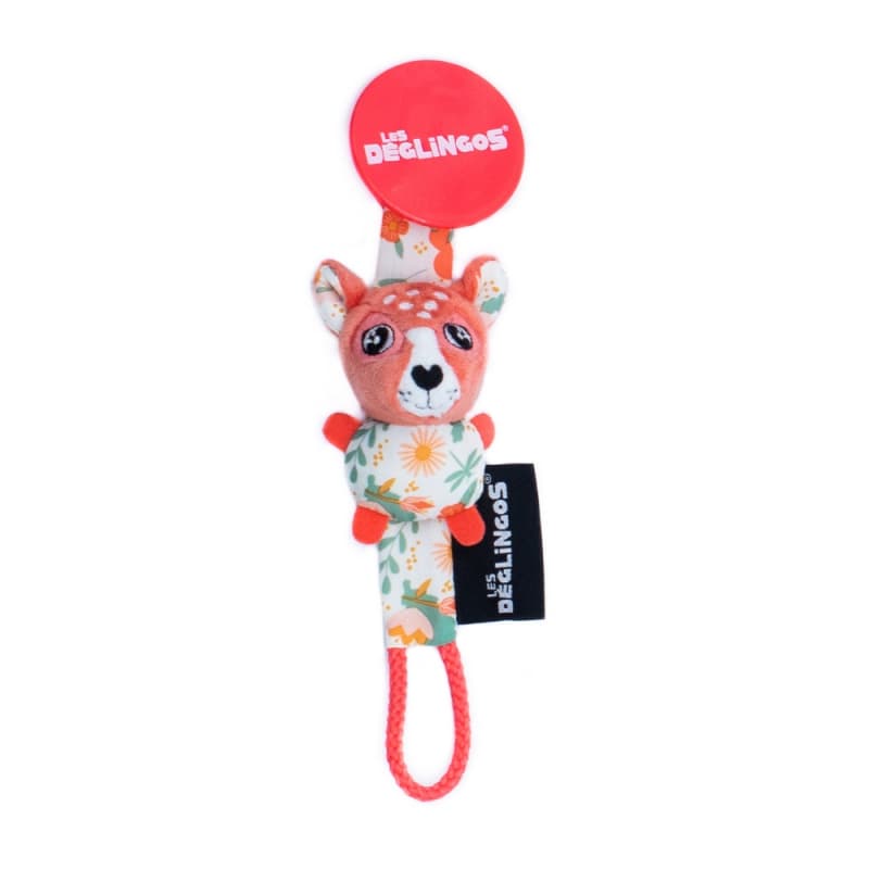 Acc Sucette Melimelos la Biche, melimelos les deglingos terracotta 6,5x4,7x21,5 — vue 1 sur 2