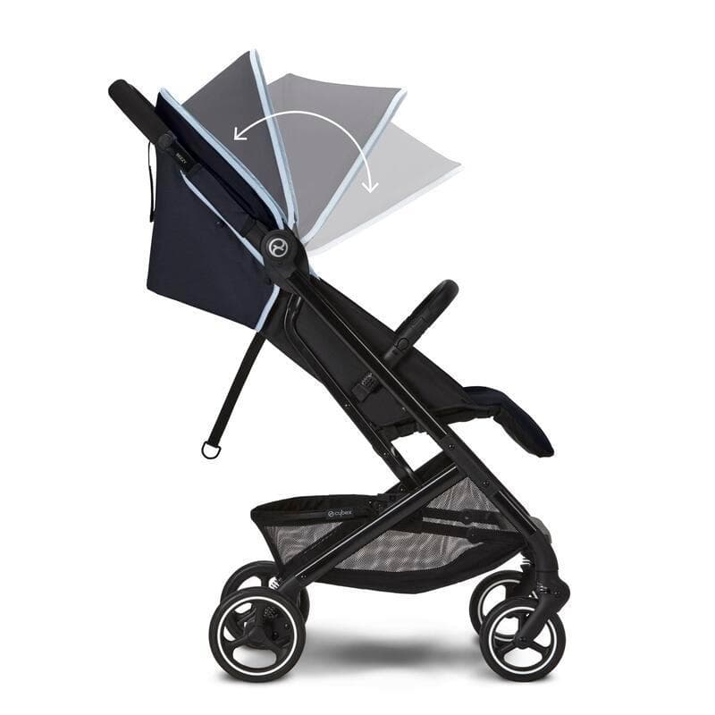 Poussette Beezy - Ocean Blue | Cybex, cybex gold cybex bleu 81 x 44 x 105 cm — vue 7 sur 9