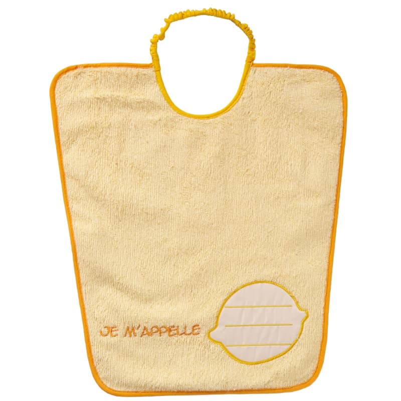 Bavoir Maternelle, citron babycalin