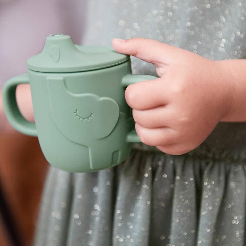 Peekaboo Tasse Apprentissage Elphee, vert done by deer 2022-02 — vue 2 sur 5